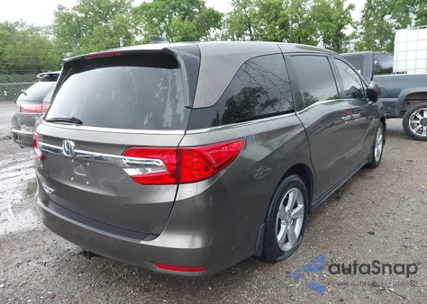 2018 Honda Odyssey Ex-L из США, поврежденный, VIN 5FNRL6H70JB105837